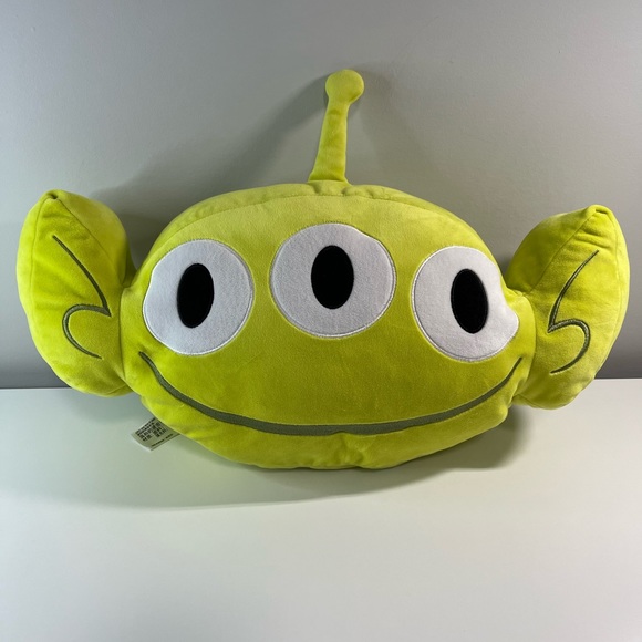 Disney Park Toy Story's Little Green Men  Two side Emoji face plush pillow - Picture 4 of 4